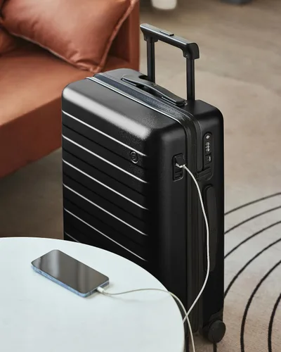 Vista 9 de NINETYGO EQUIPAJE para viaje, Negro