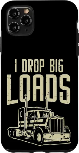 Vista 13 de I Drop Big Loads Semi Truck Truck Driver Trucker - Funda de regalo para iPhone 17