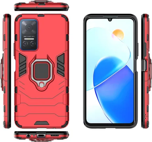 Vista 24 de Funda para Samsung Galaxy A04 4G, carcasa con soporte para Samsung SM-A045F/DS Galaxy A04 4G / SM-A045M/DS SM-A045F SM-A045M, color negro