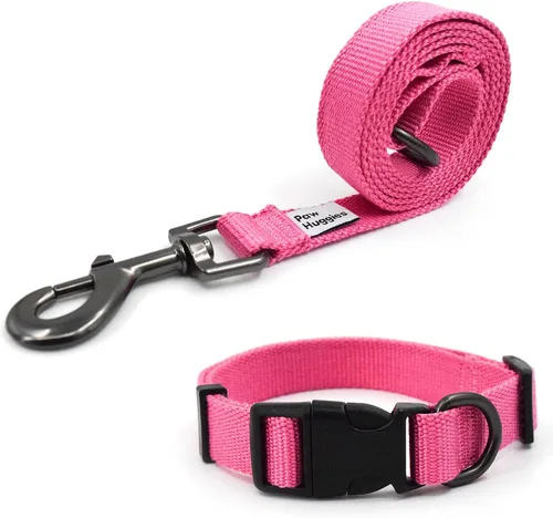 Vista 20 de Collar de perro beige para perros pequeños, transpirable, antiolor y suave, cómodo para cachorros de piel sensible, 90% rayón de bambú, collar
