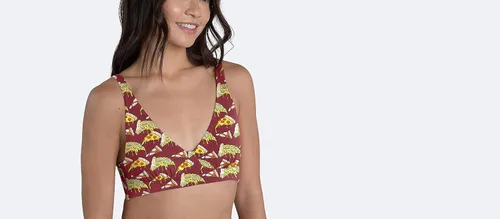 Vista 2 de MeUndies Bralette para mujer Bralette largo FeelFree Ropa interior cómoda para mujer Sin aros