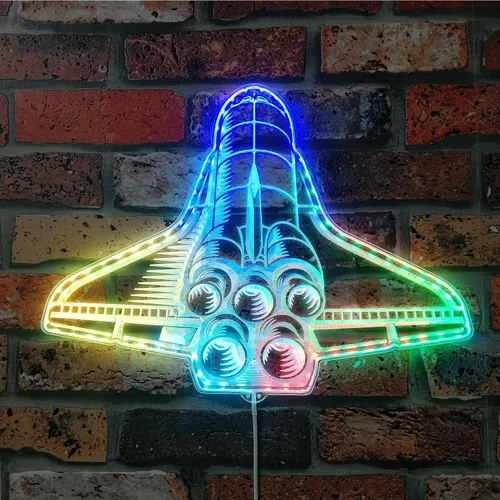 Vista 42 de ADVPRO Arcade Retro Game Classics Video Room RGB Dynamic Glam LED Sign - Forma de corte a borde - Decoración 3D inteligente - Señalización