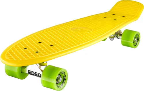Vista 17 de Ridge Outdoors Ridge Skateboards Big Brother Large Retro Cruiser Black-Clear Green