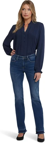 Vista 30 de NYDJ Barbara - Pantalones de mezclilla para mujer Negro