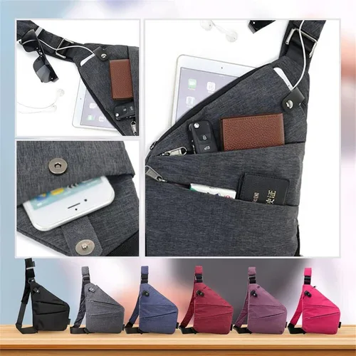 Vista 4 de Diameleo North Carry - Bolsa delgada para hombre y mujer