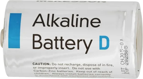 Vista 8 de McKesson Baterías alcalinas, D - Ideal para dispositivos médicos, desechables, 1.5V, 24 unidades, 1 paquete