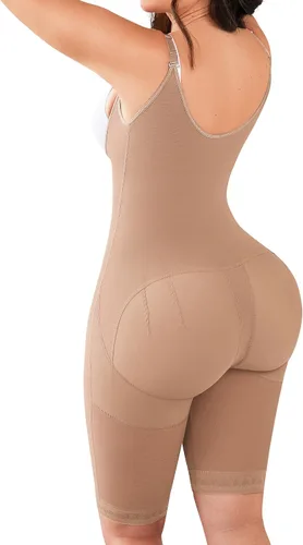 Vista 3 de LadySlim by NuvoFit 203 fajas colombianas reductoras poscirugía Levanta Cola faja posparto moldeadora corporal para mujeres