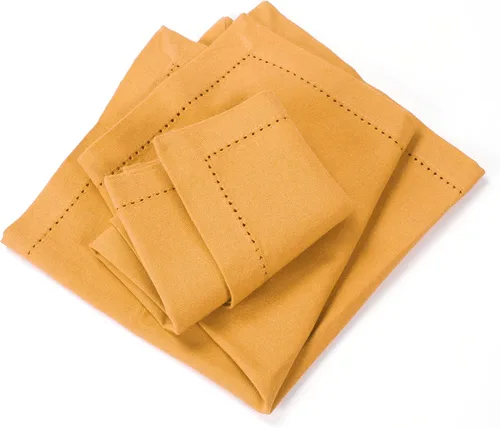 Vista 17 de Juego de 12 servilletas de tela de algodón con dobladillo de 18 x 18 pulgadas, decorativas, suaves, duraderas, lavables, reutilizables, perfectas