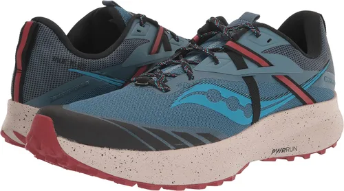 Vista 7 de Saucony Tenis de correr Ride 15 Tr Trail para hombre