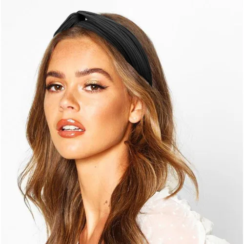 Vista 4 de DRESHOW - Paquete de 10 diademas para mujer con diseño entrecruzado vintage, estilo bohemio, trenzadas, elásticas, accesorios para el cabello