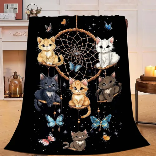 Vista 319 de Manta de águila con la bandera estadounidense y águila calva, regalos para niños, niñas, niños, adultos, mujeres y hombres, suave, acogedora, cálida
