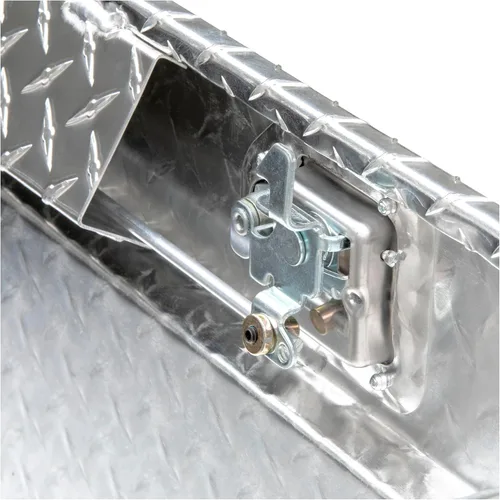 Vista 10 de UWS EC20081 58-Inch Heavy Wall Aluminio 5th Wheel Truck Bed Tool Box, RigidCore Tapa