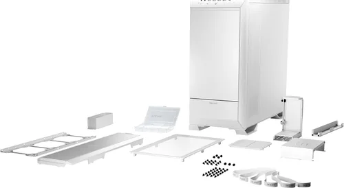 Vista 9 de be quiet! Dark Base 701 Caja de PC Midi Tower Frente de malla Flujo de aire optimizado 3 ventiladores Silent Wings 4 preinstalados