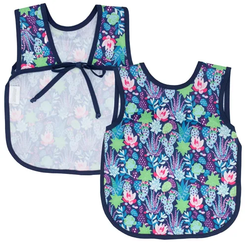 Vista 25 de BapronBaby Adventure Awaits Bapron - Babero más seguro sin corbata para el cuello para bebés y niños pequeños, suave, impermeable, resistente a
