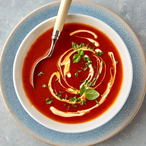 Vista 6 de Progresso Vegetable Classics - Sopa enlatada de tomate y albahaca, sin gluten, 19 onzas Media taza de verduras por porción, sin sabores