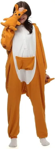 Vista 2 de Disfraz de cosplay de Navidad para adultos, pijamas de animales siameses, pijamas de servicio a domicilio para hombres y mujeres