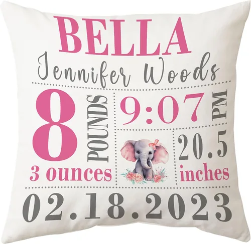 Vista 15 de Hyturtle Almohada personalizada para niños y niñas (inserto incluido)