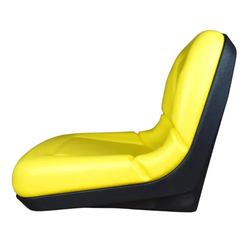 Vista 3 de TRAC SEATS Asiento de tractor amarillo para John Deere 325 335 345 355D GT225 GT235 GT235E LX255 LX277 LX279 LX288 Tractor de cortacésped AM131531