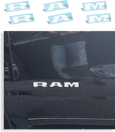 Vista 12 de Reflective Concepts 2019-2026 Adhesivos de calcomanías para emblemas de puerta RAM - (Color: Bandera Americana)