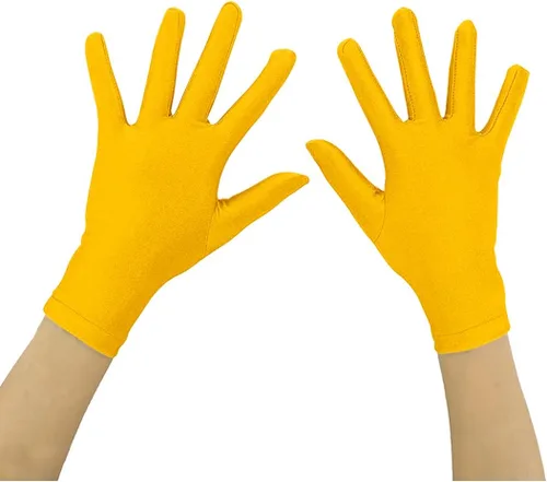 Vista 3 de Ensnovo Guantes de disfraz de dedo completo de elastano para niñas de 5 a 18 años