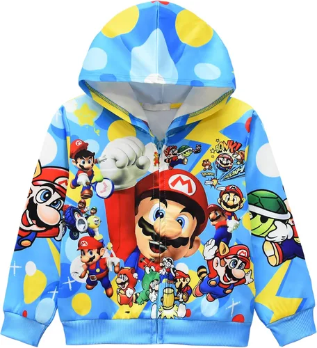 Vista 2 de Oman nylon Sudadera con capucha para niñas y niños de 4 a 9 años