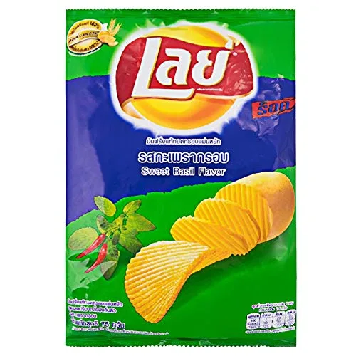 Vista 5 de LAYS Papas fritas, papas fritas crujientes, 2.65 oz x 2 paquetes (sabor a algas nori)