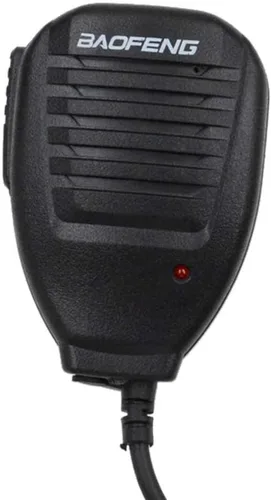 Vista 3 de Micrófono de altavoz impermeable para radio Baofeng impermeable de dos vías, micrófono remoto de hombro para Baofeng UV-9R UV-9R Plus BF-A58 BF-9700