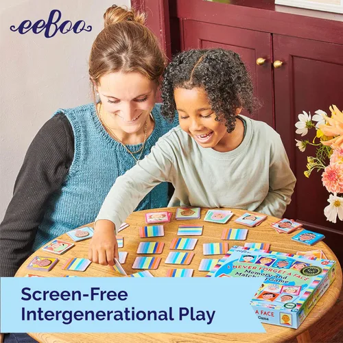 Vista 7 de eeBoo: I Never Forget a Face, Juego de Memoria y Emparejamiento, Desarrollo y Educación, 24 Parejas para Emparejar, Función Individual