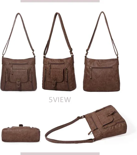 Vista 5 de KL928 Bolsos cruzados para mujer, bolsos de hombro y bolsos