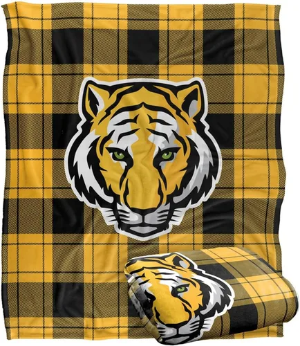 Vista 165 de LOGOVISION St John's University Campus Plaid Spirit Silky Touch Manta súper suave 36 x 58 pulgadas