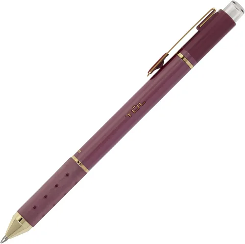 Vista 4 de TUL® GL Series lapiceras de gel retráctiles, punta media, 0.8 mm, colores surtidos de barril, tintas metálicas surtidas, paquete de 8 bolígrafos