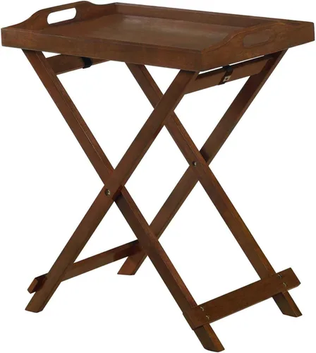 Vista 9 de Convenience Concepts Mesa plegable con cajón