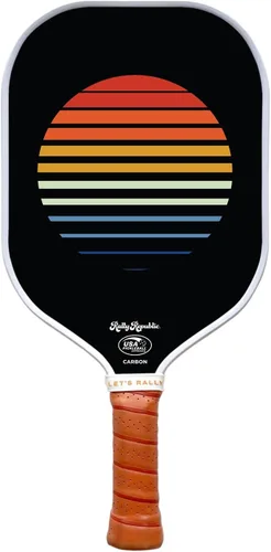 Vista 11 de Pala de pickleball con licencia oficial, raqueta aprobada por la Asociación de Pickleball de Estados Unidos, núcleo de panal ligero, exterior