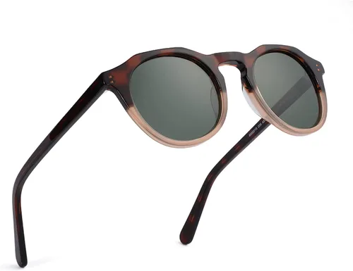 Vista 55 de ZENOTTIC Gafas de sol polarizadas redondas vintage para hombres y mujeres con protección UV400