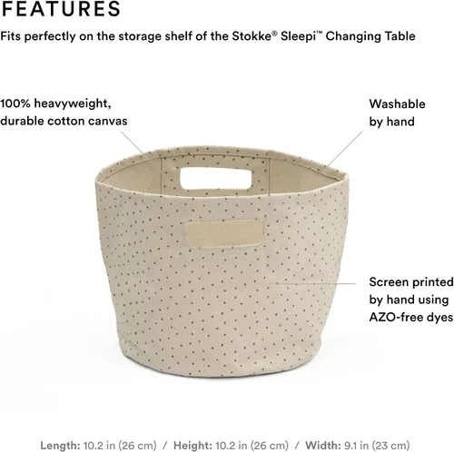 Vista 2 de Stokke Sleepi - Cesta para cambiador de mesa de Pehr