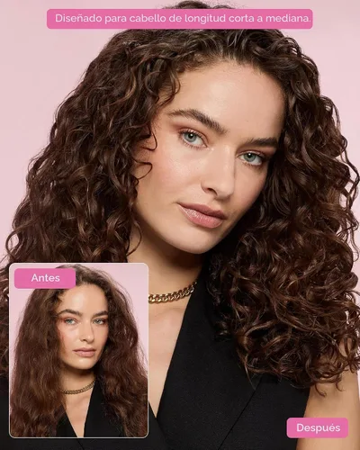 Vista 3 de Secador de Pelo Bellissima Diffon Worldwide con Difusor para Cabello Rizado - Secador de Soplado 2-en-1 con Difusor de Doble Voltaje - Reduce
