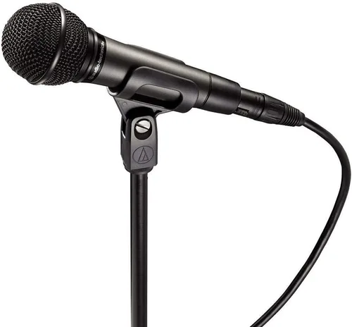 Vista 9 de (4) Audio Technica Dynamic Podcasting Podcast Micrófonos+Soportes+Filtros Pop