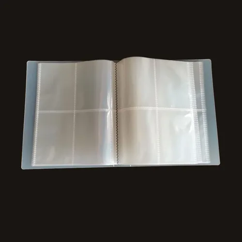 Vista 7 de Soporte transparente para guardar libros – Memoria Exquisita cubierta de regalo para postales, álbum de fotos, bolsillos simples para el hogar
