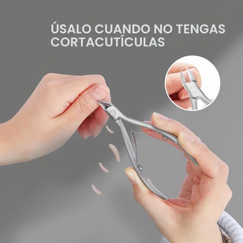 Vista 5 de Cortaúñas encarnadas, cuchillas rectas para cortaúñas de pies, acero