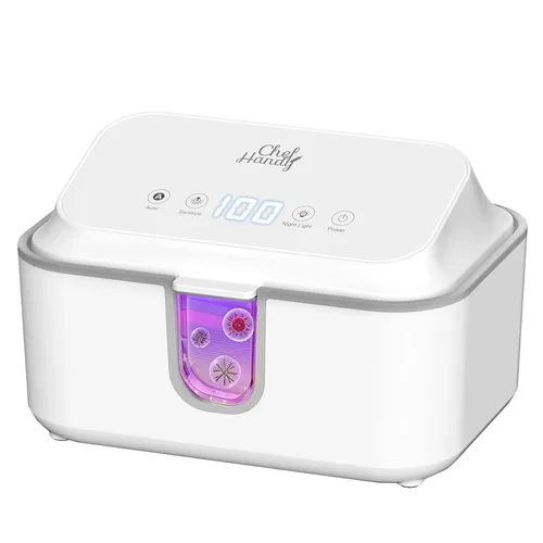 Vista 10 de Chefhandy Calentador de toallitas para bebés, calentador de toallitas y dispensador de toallitas húmedas para bebés con desinfectante de luz UV