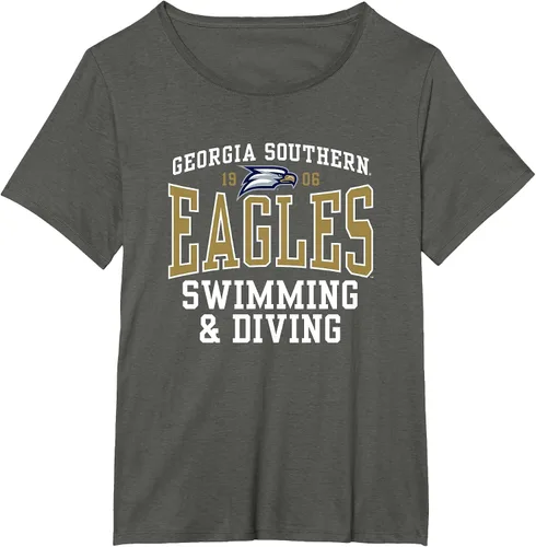 Vista 6 de Georgia Southern University Eagles Swimming and Diving T-Shirt