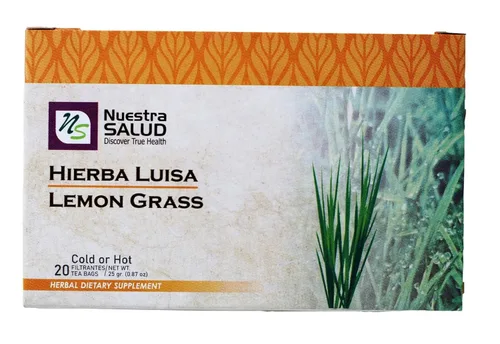 Vista 4 de Filtro de limoncillo Té Hierba Luisa Value Pack (60 bolsas de té)