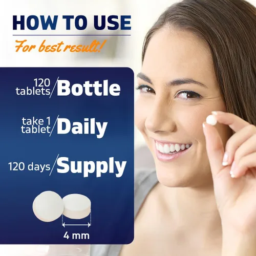 Vista 4 de Vitamatic Tabletas de melatonina de 20 mg – Sabor natural a bayas – 120 tabletas vegetarianas por botella – 6 botellas (total 720)