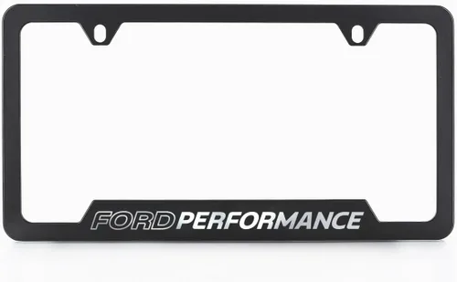 Vista 7 de Marco negro de plástico UV Ford Performance para matrícula