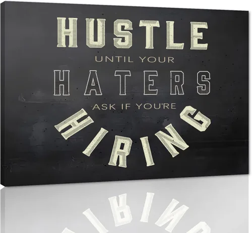 Vista 26 de Pause If You Must but Don't Stop Positive Quotes Posters and Prints - Lienzo inspirador, arte de pared, cinta retro para amantes de la música