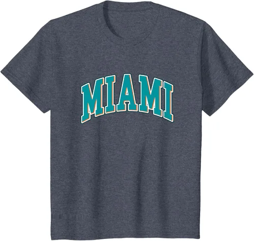 Vista 50 de Miami - Hometown Pride - Diseño retro - Camiseta clásica