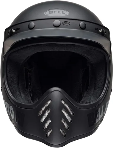 Vista 3 de Bell Casco Moto-3, M/G Negro Clásico, XXL