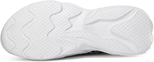 Vista 3 de EFSGD Zapatos para caminar para hombre, zapatos deportivos informales, ligeros, transpirables, para correr, gimnasio, tenis, tenis de moda, calzado