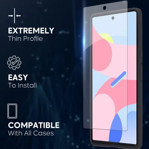 Vista 7 de Case-Mate - Paquete de protección - Funda para teléfono y protector de pantalla para Google Pixel 6a - Negro