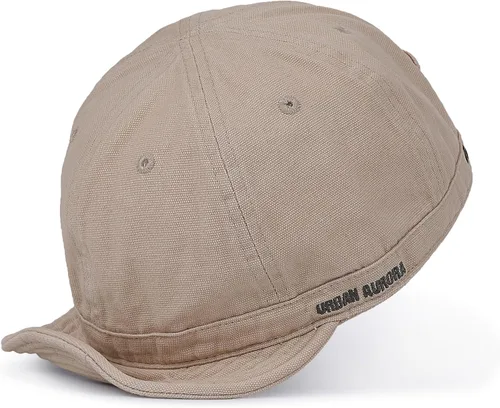 Vista 7 de CLAPE Gorra de béisbol suave de ala corta con estilo de camionero/gorra de béisbol